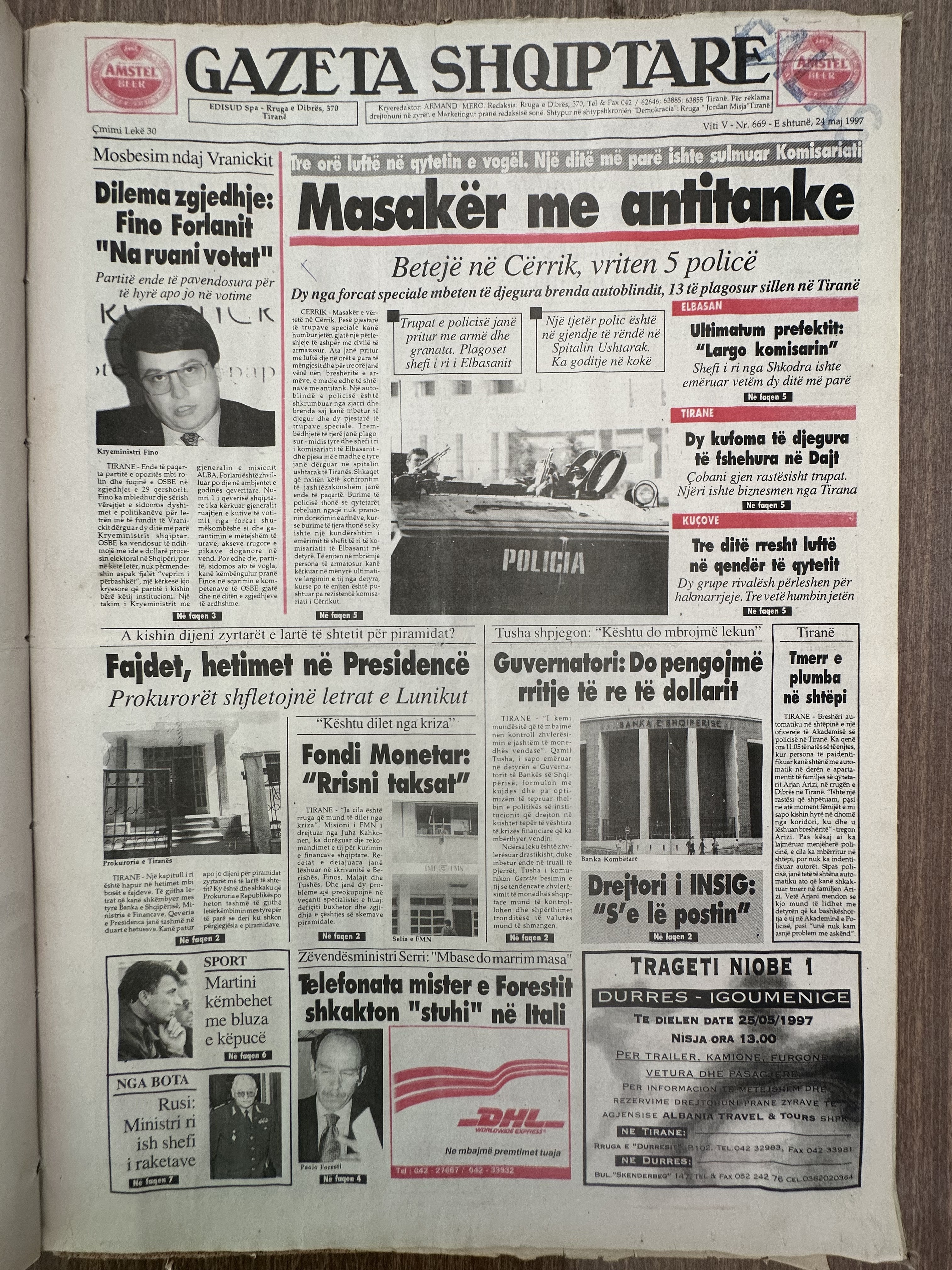 Gazeta Shqiptare 1997-05-24